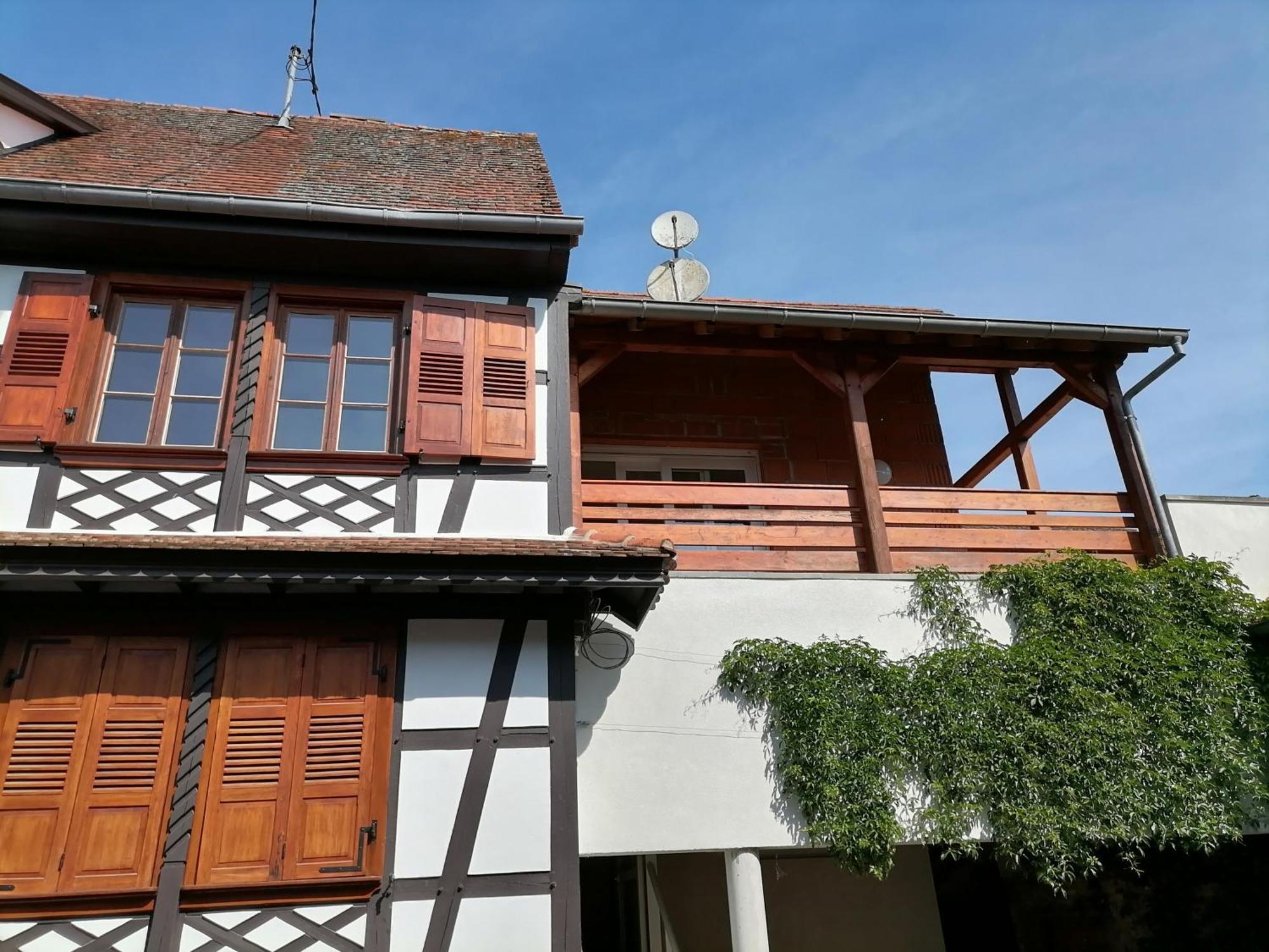 Appartement Et Terrasse Privee Ingolsheim Eksteriør bilde